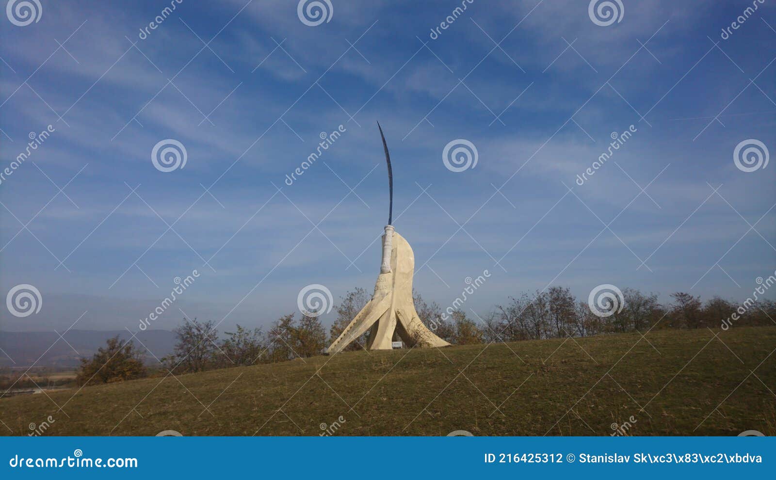 monument sica dacicÃÆ on turdaÃâ¢, rumunsko
